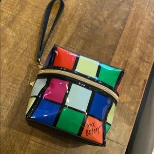 Betsy Johnson rubix cube purse